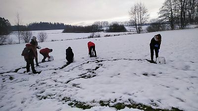 2022 Vánoční schůzka a zdobení stromečku pro zvířátka