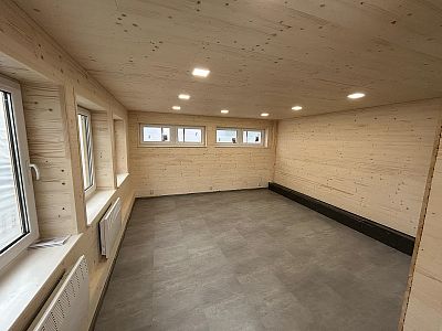 Rekonsrukce klubovny
